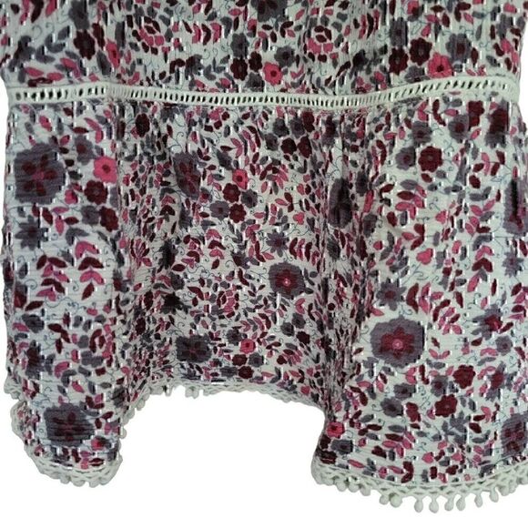 American Eagle Outfitters Short Ditsy Floral Cottagecore Casual Beach Sun Dress - Picture 8 of 13